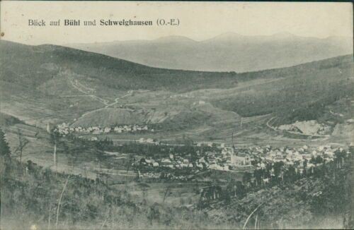 Postcard Bühl and Schweighausen 1915 (No.9378) Alsace