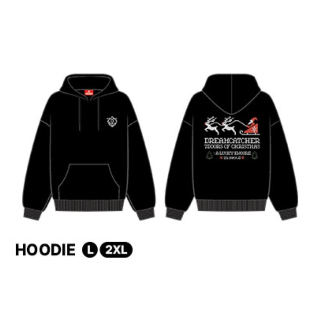 [ON HAND] DREAMCATCHER 2024 CONCERT OFFICIAL MD SEOUL PHOTOCARD HOODIE KPOP