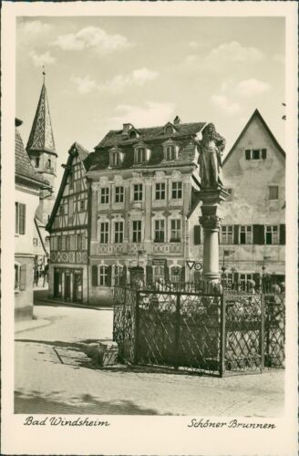 Ansichtskarte Bad Windsheim Schöner Brunnen (Nr.991)