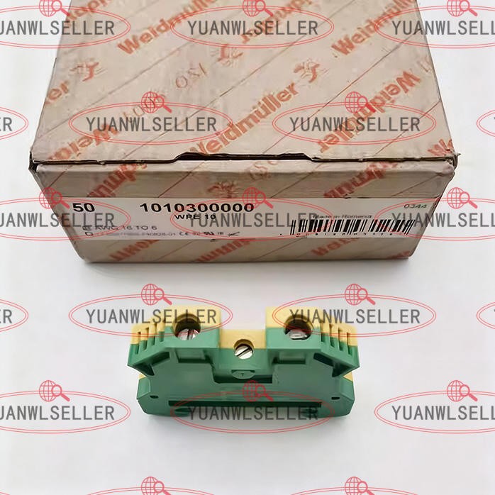 50pcs new Weidmüller 1010300000 WPE 10 Screw Type 10mm2 Grounding Terminal