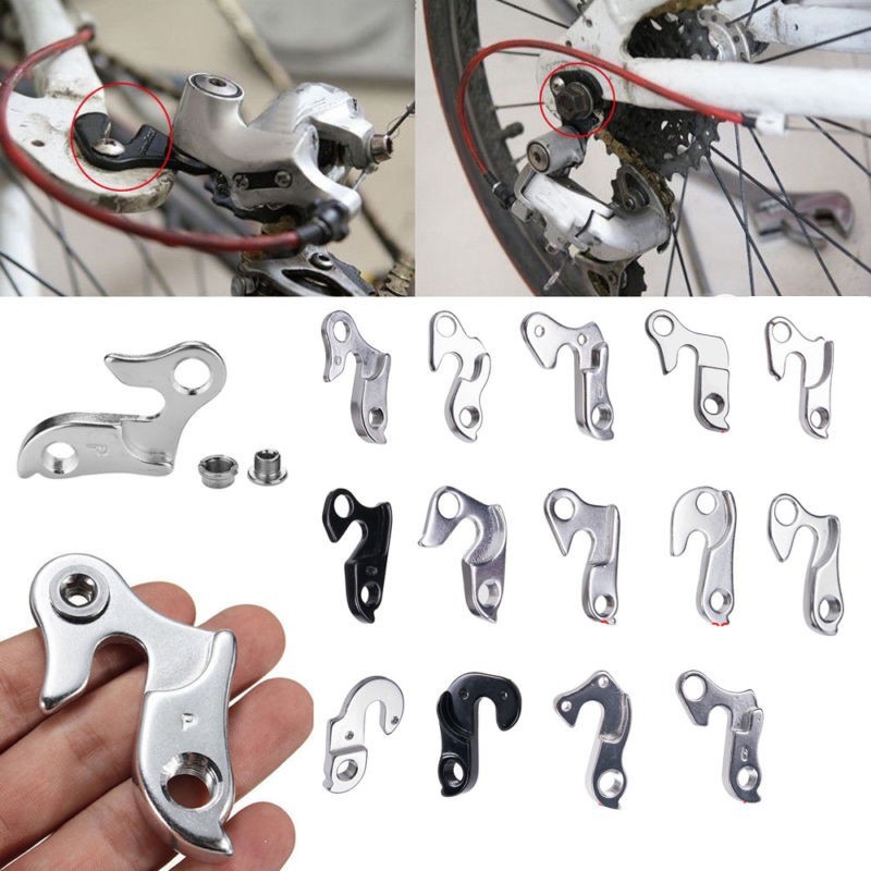 Aluminum Alloy Bicycle Rear Derailleur Hanger Hook Cycling Gear Accessory