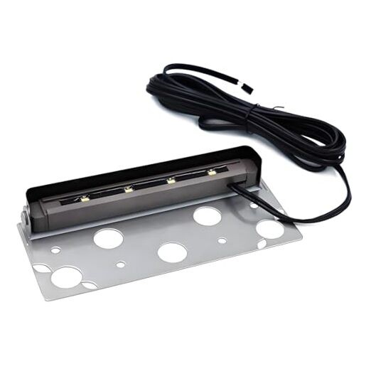 12V LED Deck Lights 7 Inch Low Voltage Hardscape Lighting for Outdoor Spaces  