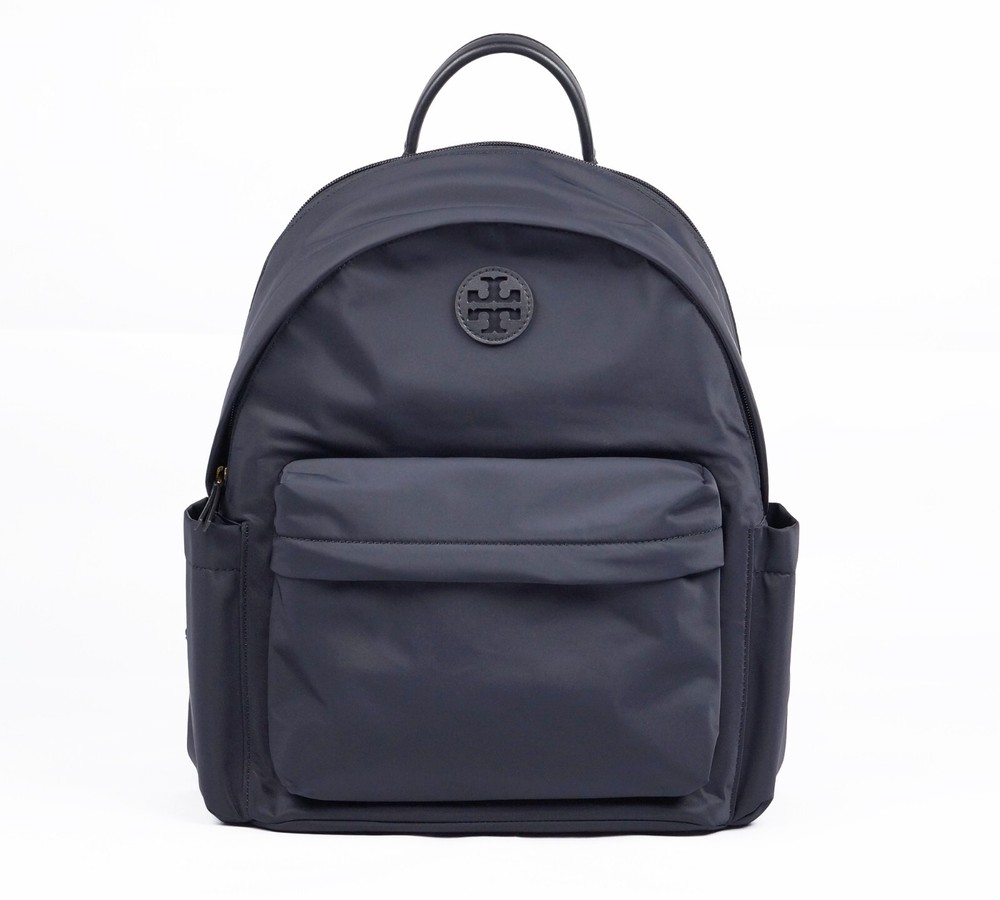 Latest New Tory Burch Ella Black Nylon Backpack 88368 $328