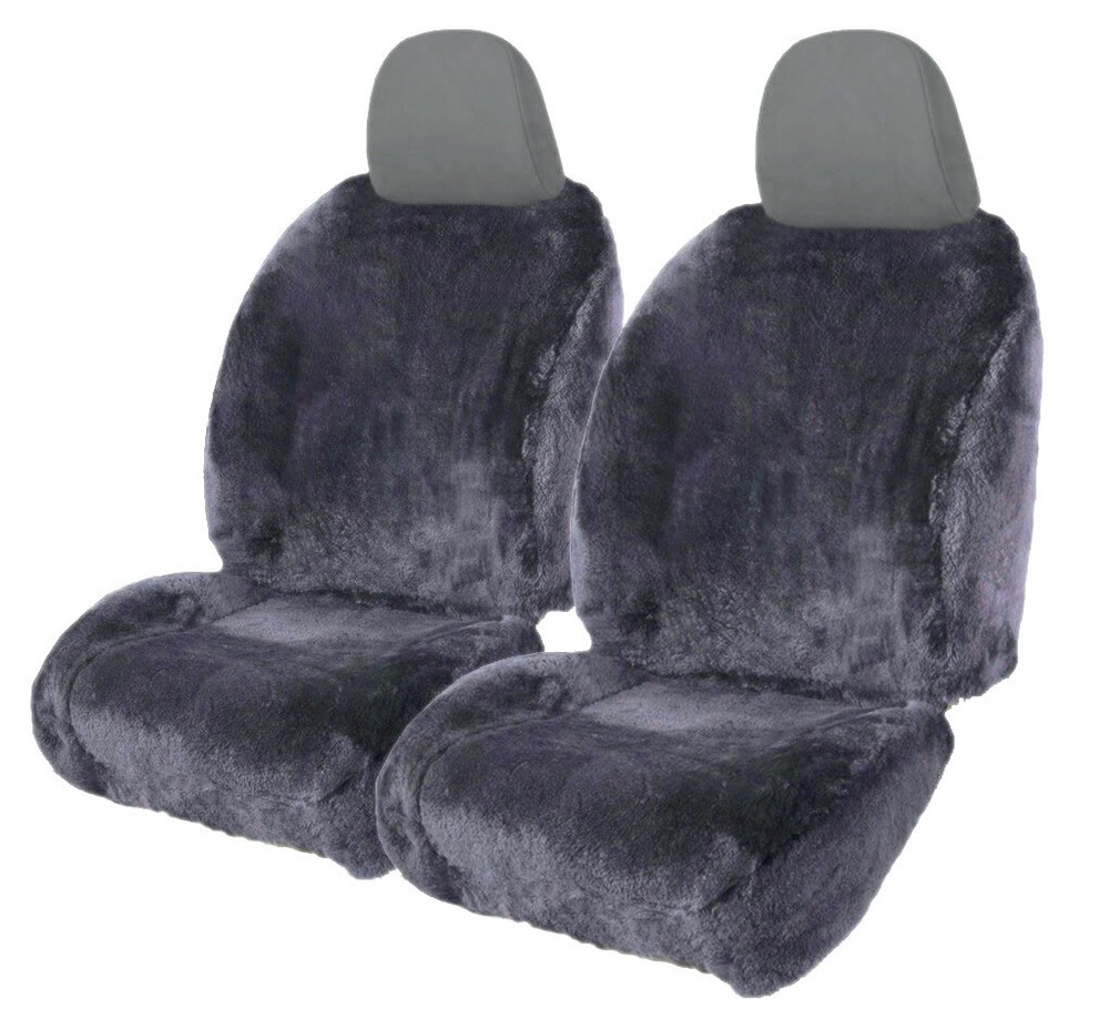 Lambskin Seat Covers Anthracite for Nissan X-Trail
