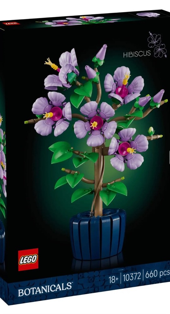 Pre-Sale LEGO Botanical Collection Hibiscus 10372 660 Pcs 18+ Aug 2 2025-image