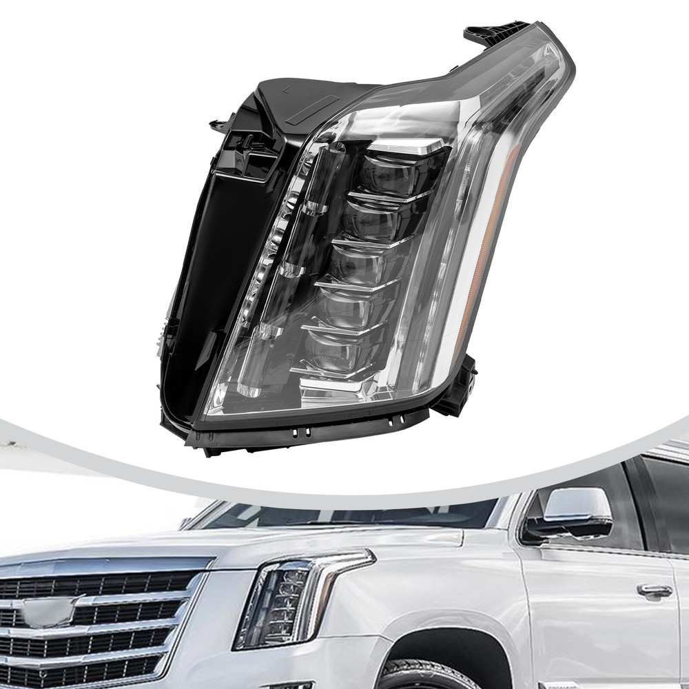 For 2015-2020 Cadillac Escalade ESV LED Headlight Headlamp Left Driver Side