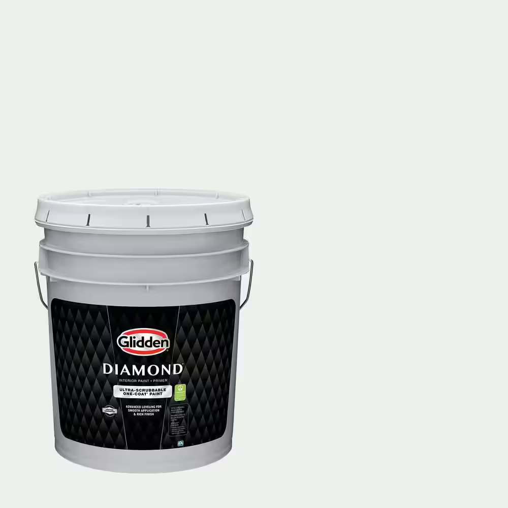 Glidden Diamond 5 Gal 1 Spring Rain Semi Gloss Interior Paint with Primer