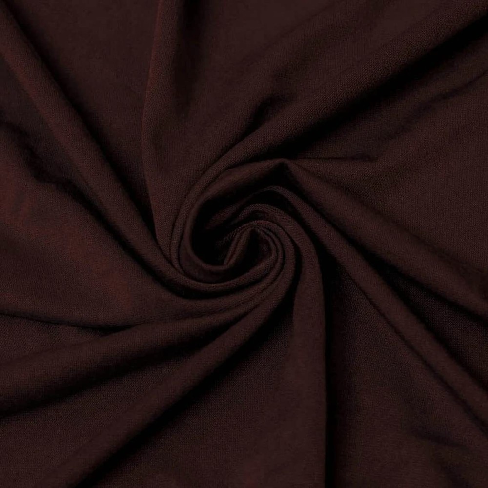 Solid Color Heavy Rayon Spandex Jersey Knit Fabric/ 4-Way Stretch-(180GSM)/ D...