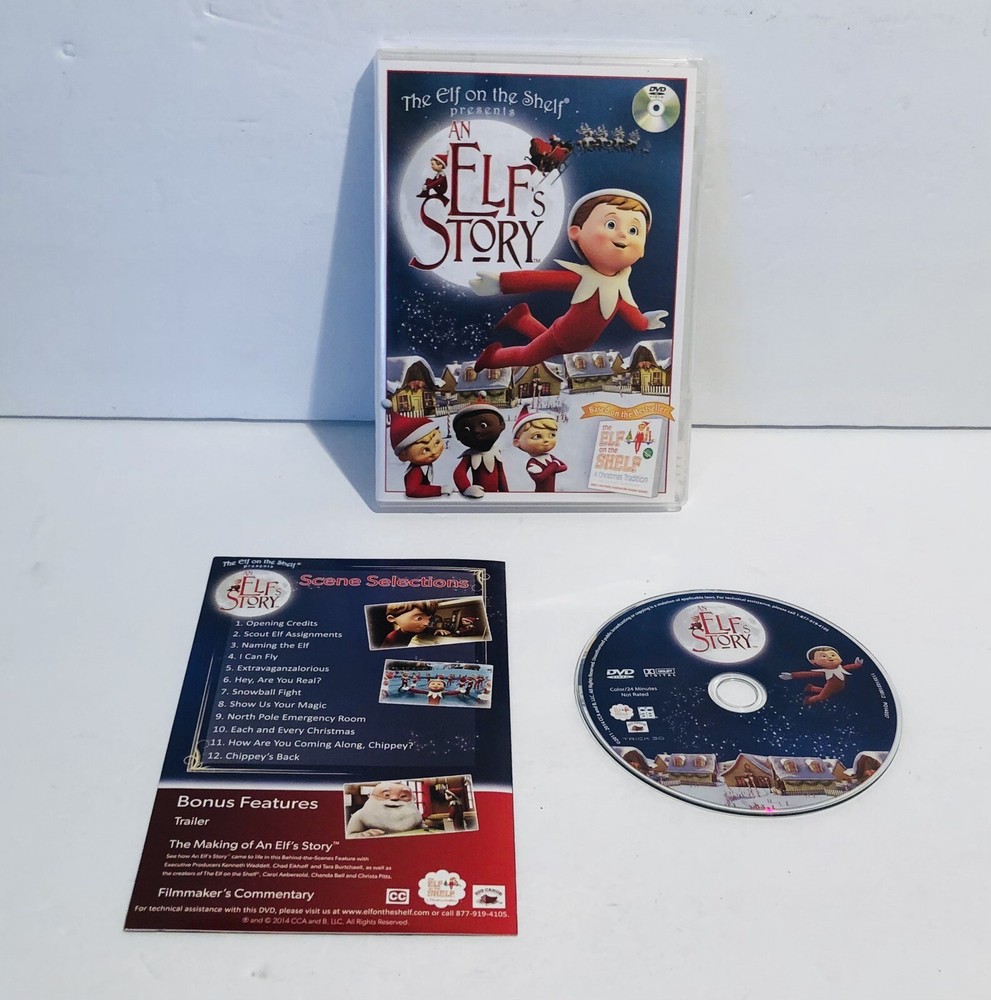 The Elf on the Shelf Presents An Elf's Story DVD 2011 Complete