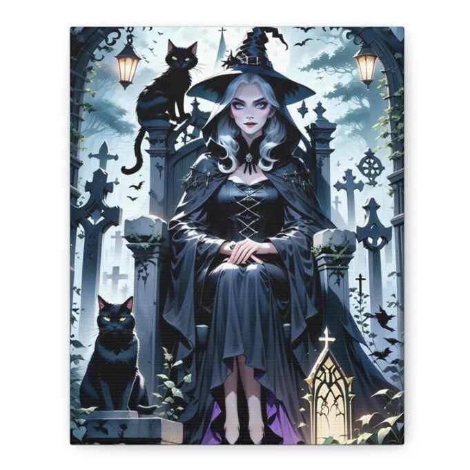 Wall Art for Fantasy Home Decor Lovers. Art Title: Arcane Elegance