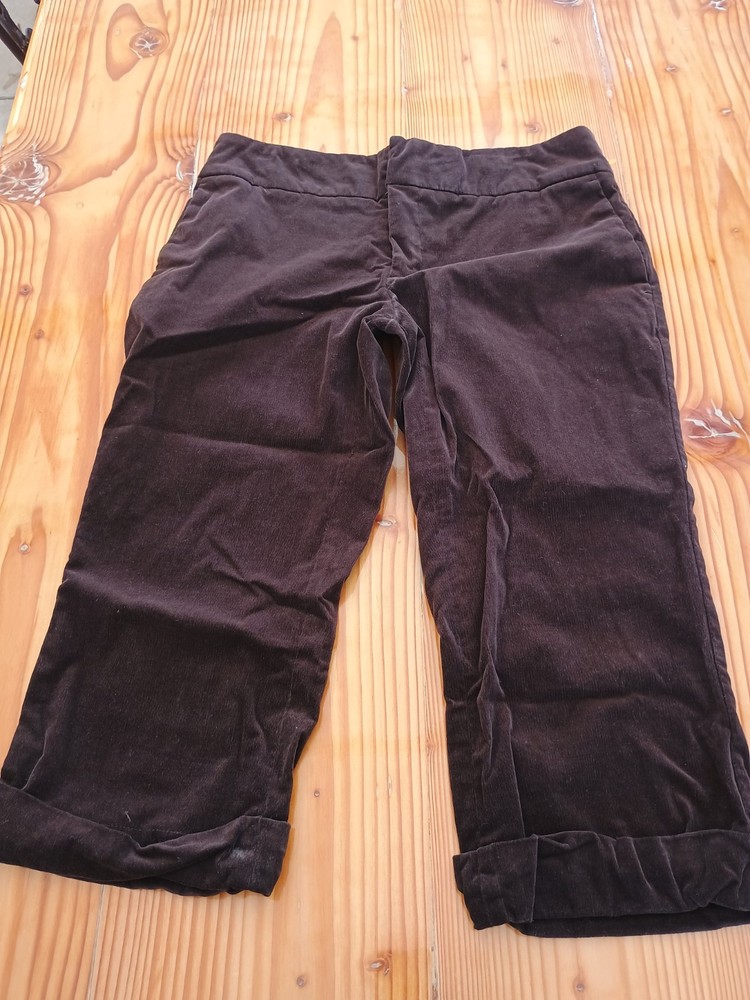 Merona Womens Size 8 Stretch Brown Corduroy Pants