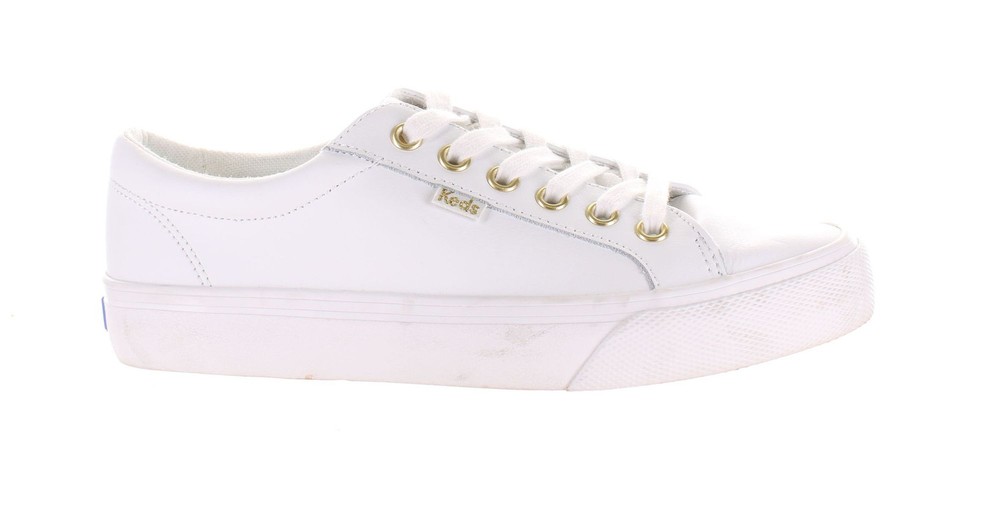 Keds Womens Jump Kick White Fashion Sneaker Size 7 (7748891)