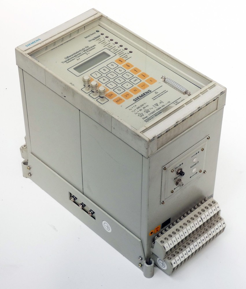 Siemens 7UT5121-5DA00-0C/JH Differential Protection for Transformers/Mach. -used-