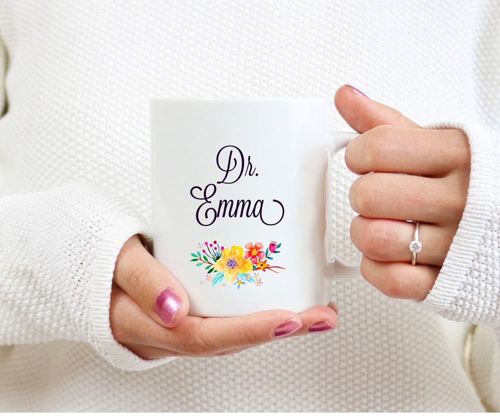 Personalized Phd Gift Phd Mug Doctor Gift Doctor Cup Doctorate Graduation Gift