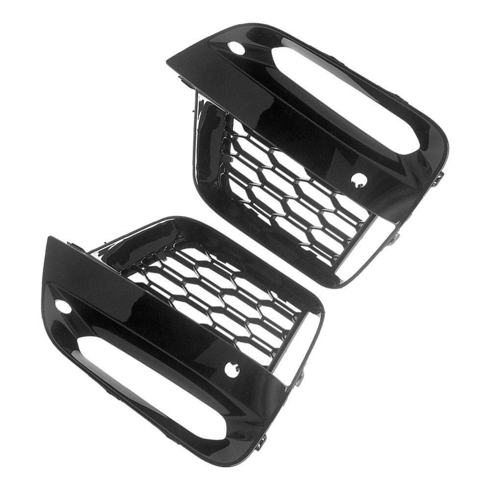 Pair For?2019 - 2021 BMW X3 G01 X4 G02 Front Bumper Outer Grille Fog Lamp Cover)