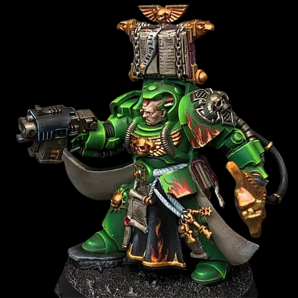 Librarian Space Marines Warhammer 40K Pro Painted Miniature Model Army