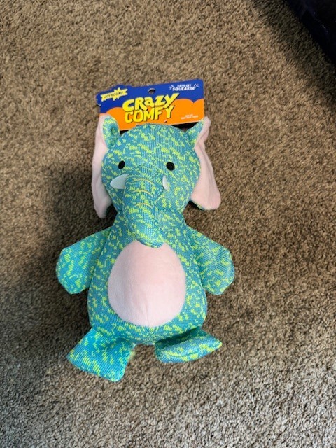 Joyhound Crazy Comfy 10-inch Dog Toy Elephant Supports Charity