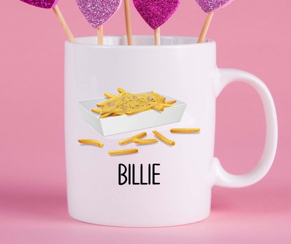 Personalized Poutine Mug Poutine Gift Ideas Poutine Cup Gifts For Poutine Lovers