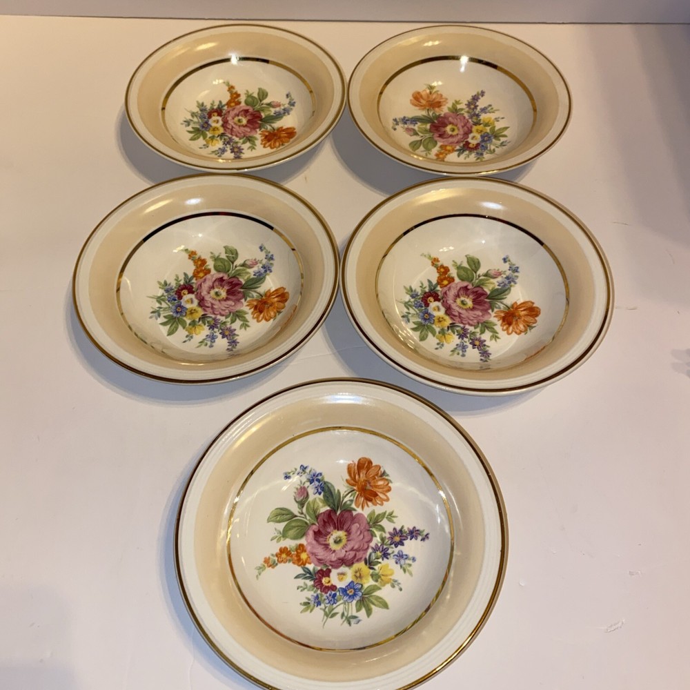 KNO949 by Edwin Knowles Dessert Sauce Bowls Set Of 5