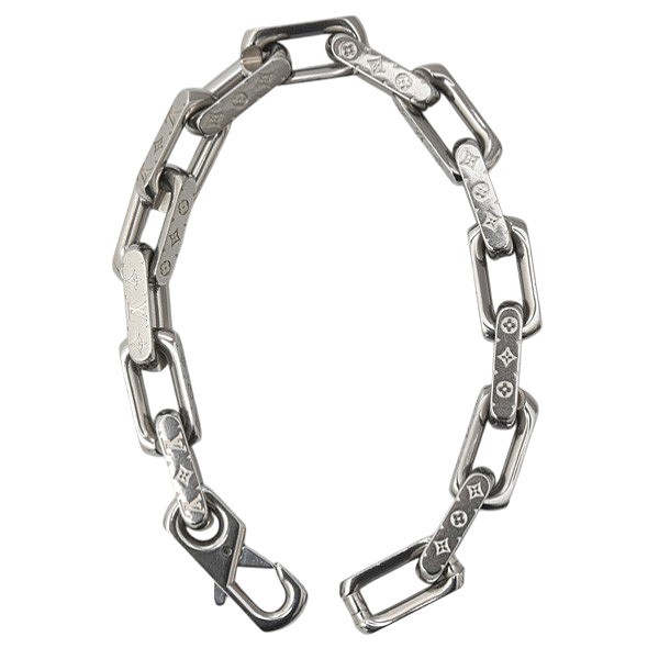 Louis Vuitton M00309 Monogram Chain Bracelet Large 72706