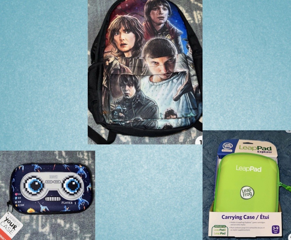 Back to School Bundle with Stranger Things Leapfrog and Gamer Pencil Case-image