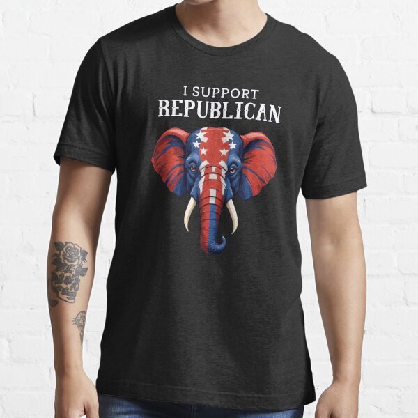 I SUPPORT REPUBLICAN Best Design For Men Women T-Shirt S-5XL