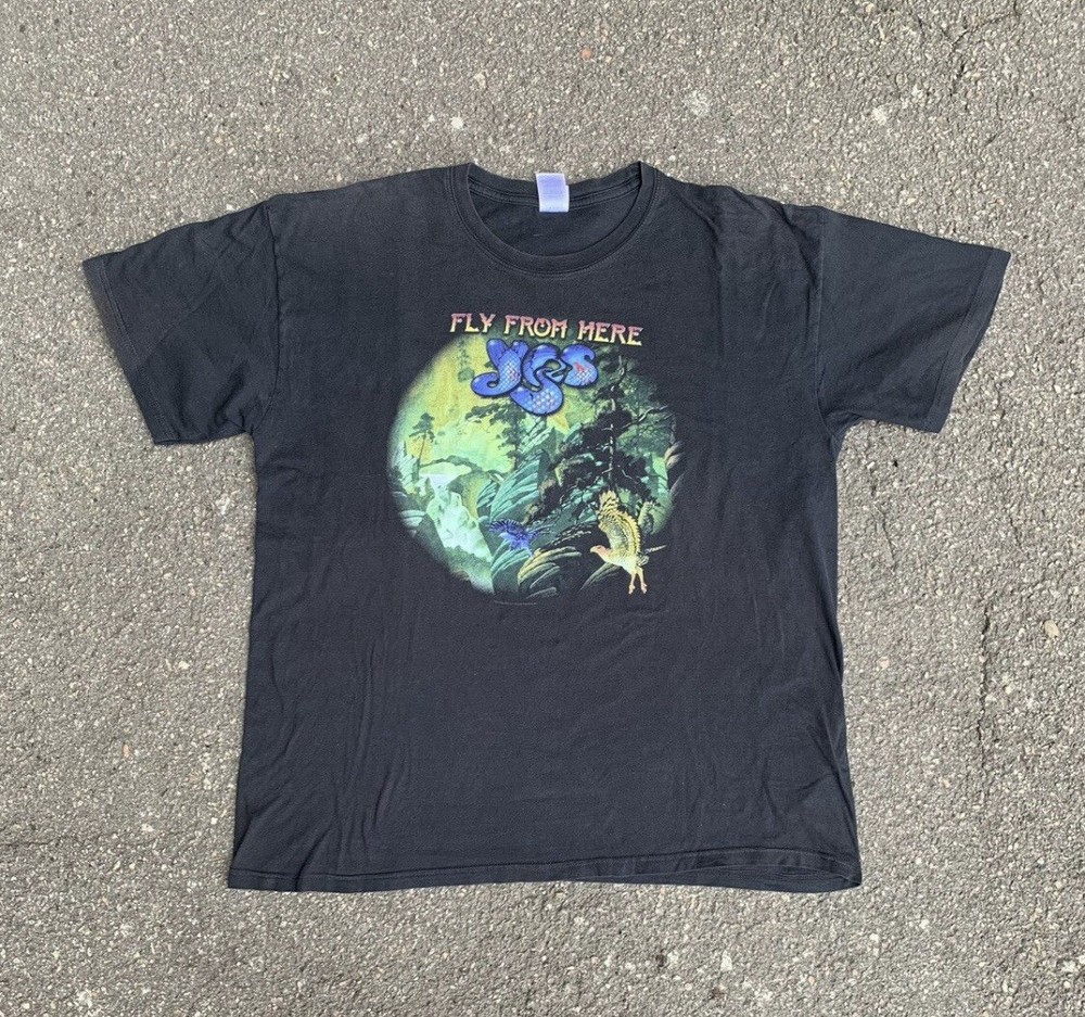 Yes 2011 Tour T Shirt Fly From Here ROCK Band