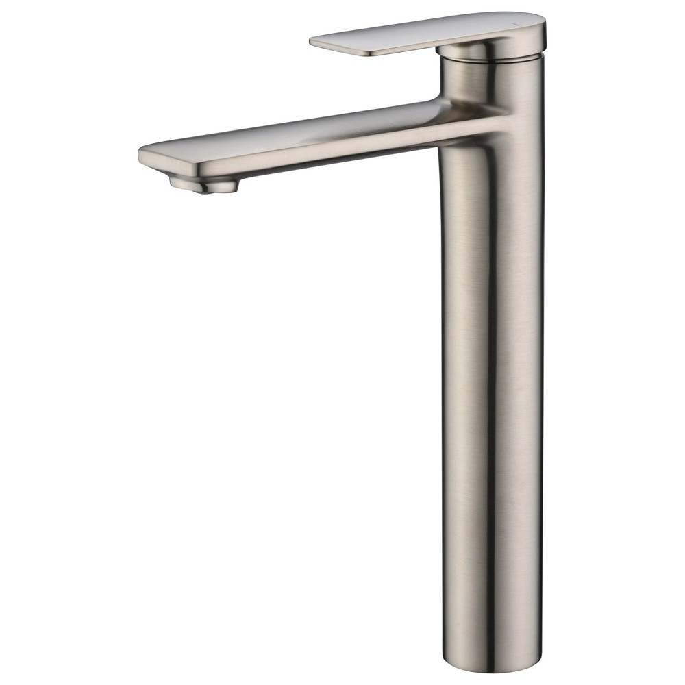 Ultra Faucets Wedge Collection Single Handle Vessel Lavatory Brushed Nickel UF37