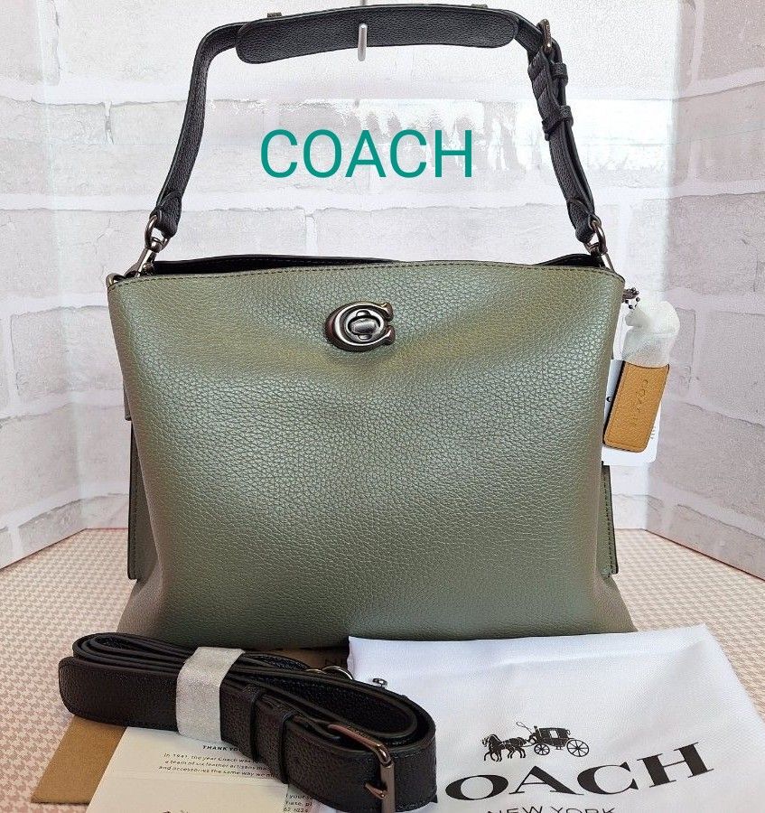 COACH Bag Coach Willow Shoulder Bag Handbag Women's 2WAY C2590 Outlet Product