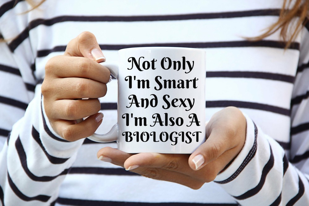 Smart & Sexy Biologist Coffee Mug - Perfect Gift for Biologists