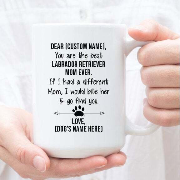 Personalized Labrador Retriever Gifts For Labrador Retriever Mom Labrador