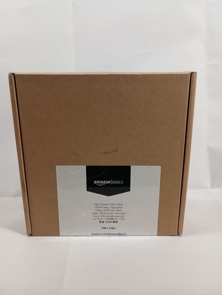 Amazon Basics 15ft High-Speed HDMI Cable - Sealed & Brand New  
