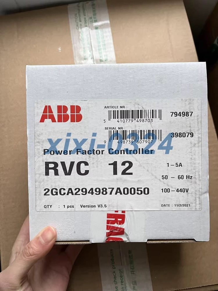 1PCS NEW ABB RVC-12 Power factor controller 10148031 DHL shipping