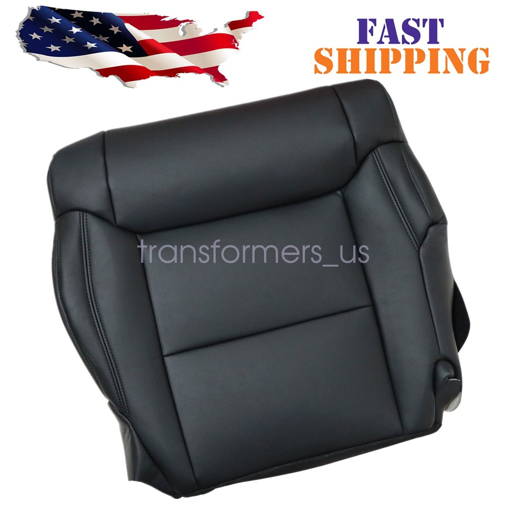 Driver Bottom Leather Replacement Seat Cover Black Fits 2014-2020 Toyota Tundra