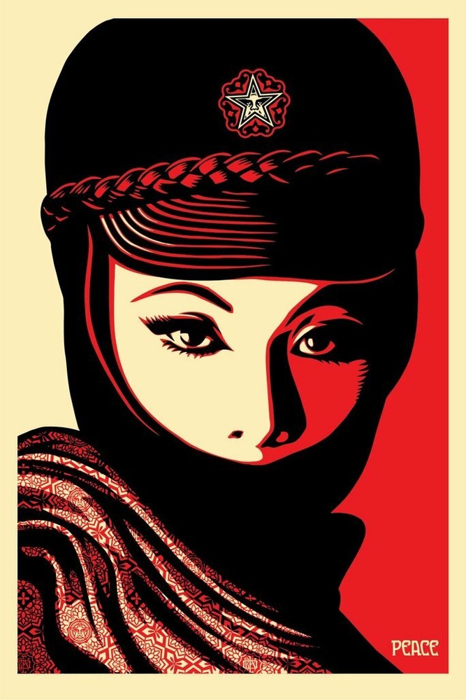 Shepard Fairey, 2021 - Mujer Fatale - Offset Lithograph On Thick Paper