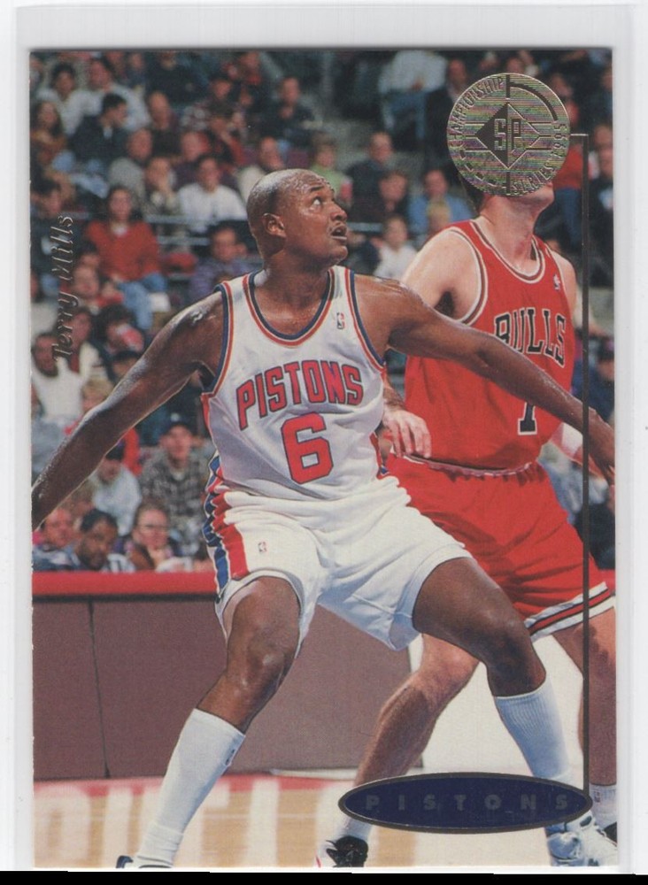 1994-95 SP Championship Terry Mills Detroit Pistons #59