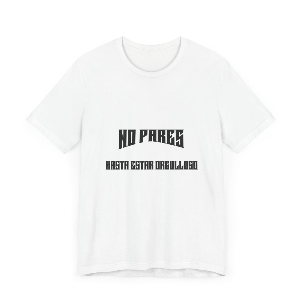 Motivational Unisex Tee, Workout T-Shirt, Sporty Camiseta, Fitness Shirt,