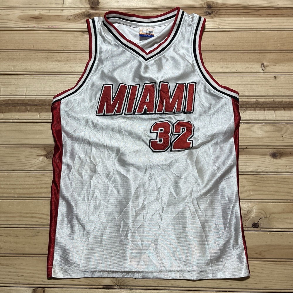 Shaquille Oneil Miami Heat NBA Basketball Jersey Youth Size Medium
