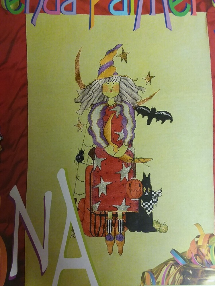 2 Yellow Violets Flower Design OOP Magazine Cross Stitch Pattern (F)