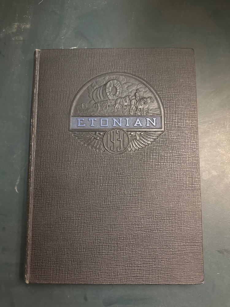 The 1931 Etonian Elizabethtown College, Elizabethtown Pennsylvania Yearbook PA