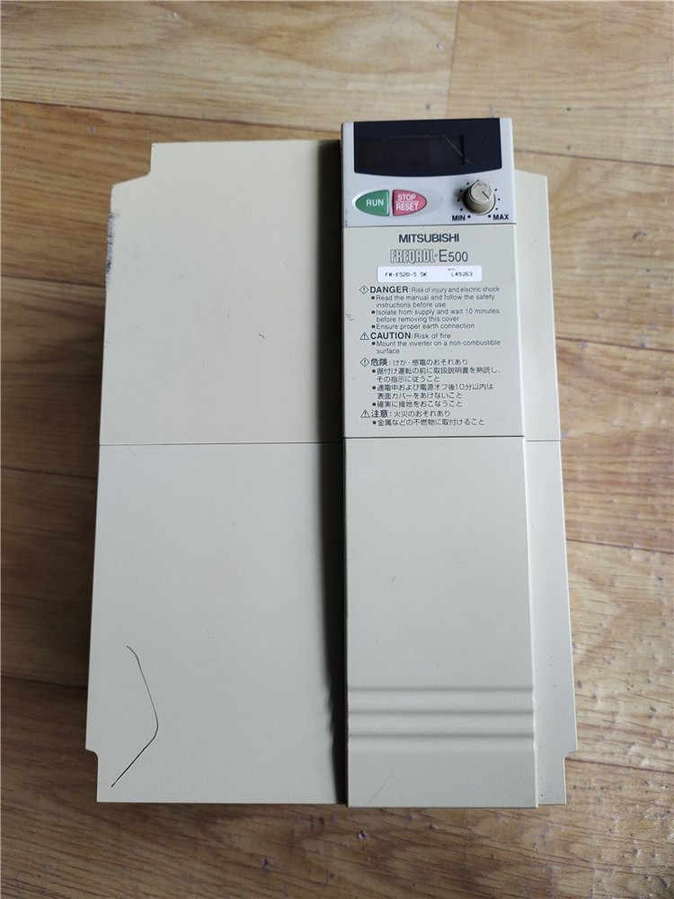 1PC Used Mitsubishi inverter FR-E520-5.5K Tested In Good Condition
