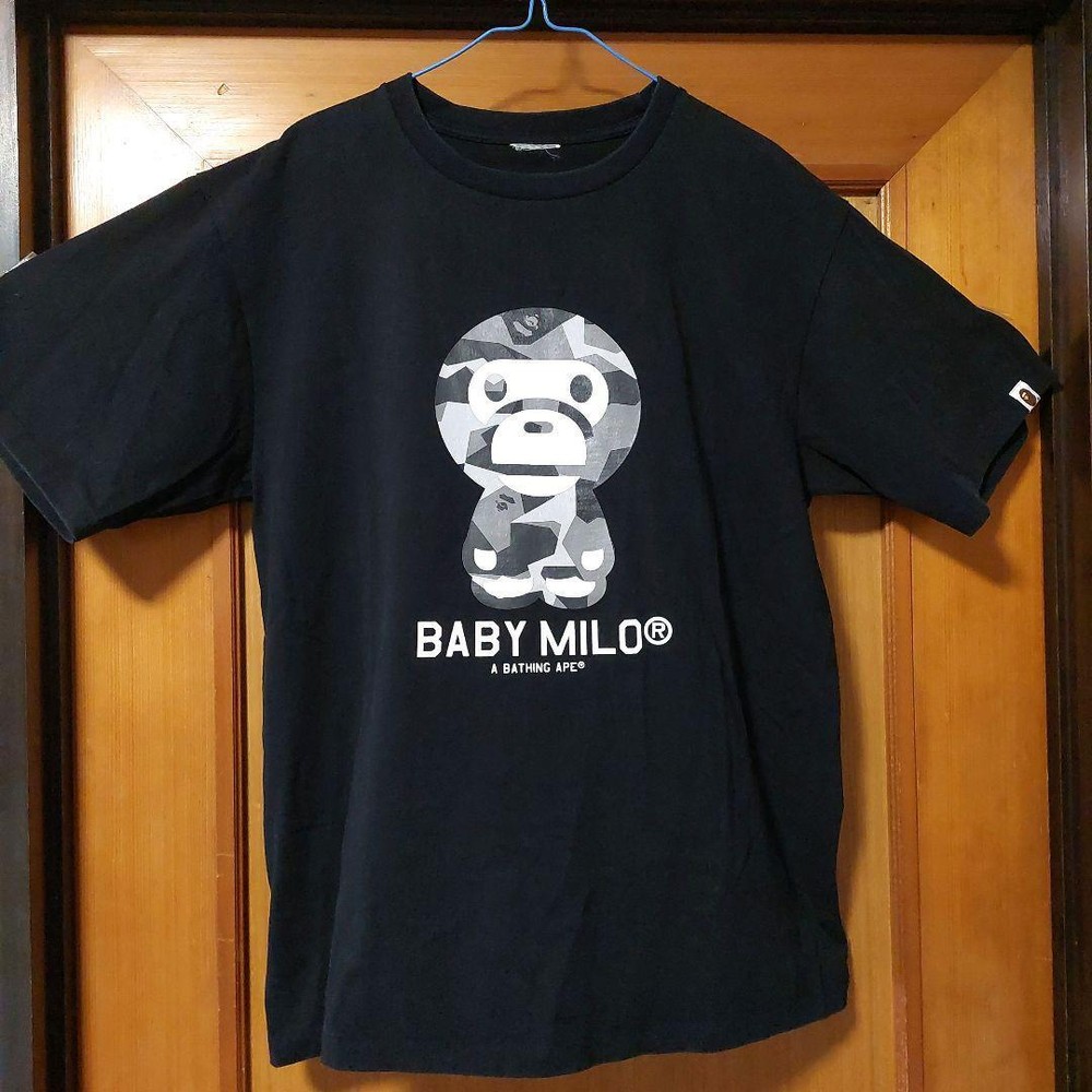 MINT BAPE Shirt XL Authentic Rare Limited Time Baby Milo-image