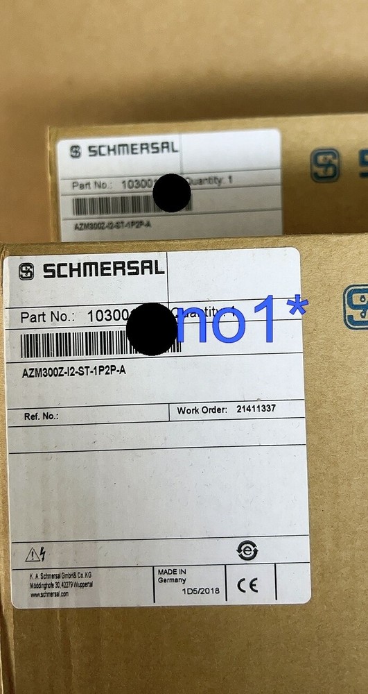 AZM300Z-I2-ST-1P2P-A AZM300Z-I2-ST-1P2P-A Safety Switch New By Expedited DHL