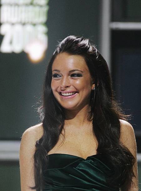 Lindsay Lohan hosts 2006 World Music Awards at London's Earls Court vintage photo 3