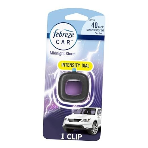Car Air Freshener Vent Clip, Midnight Storm, 1 count, .06 oz