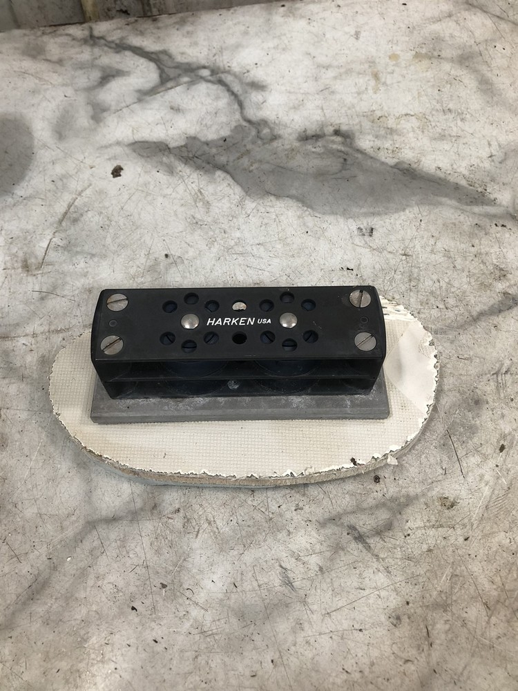 Pearson 28 Sail Boat Sailboat Sailing Harken deck organizer pulleys block