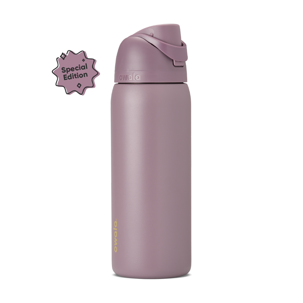 Owala FreeSip Stainless Steel Insulated Water Bottle, 32oz, Spring Revival.