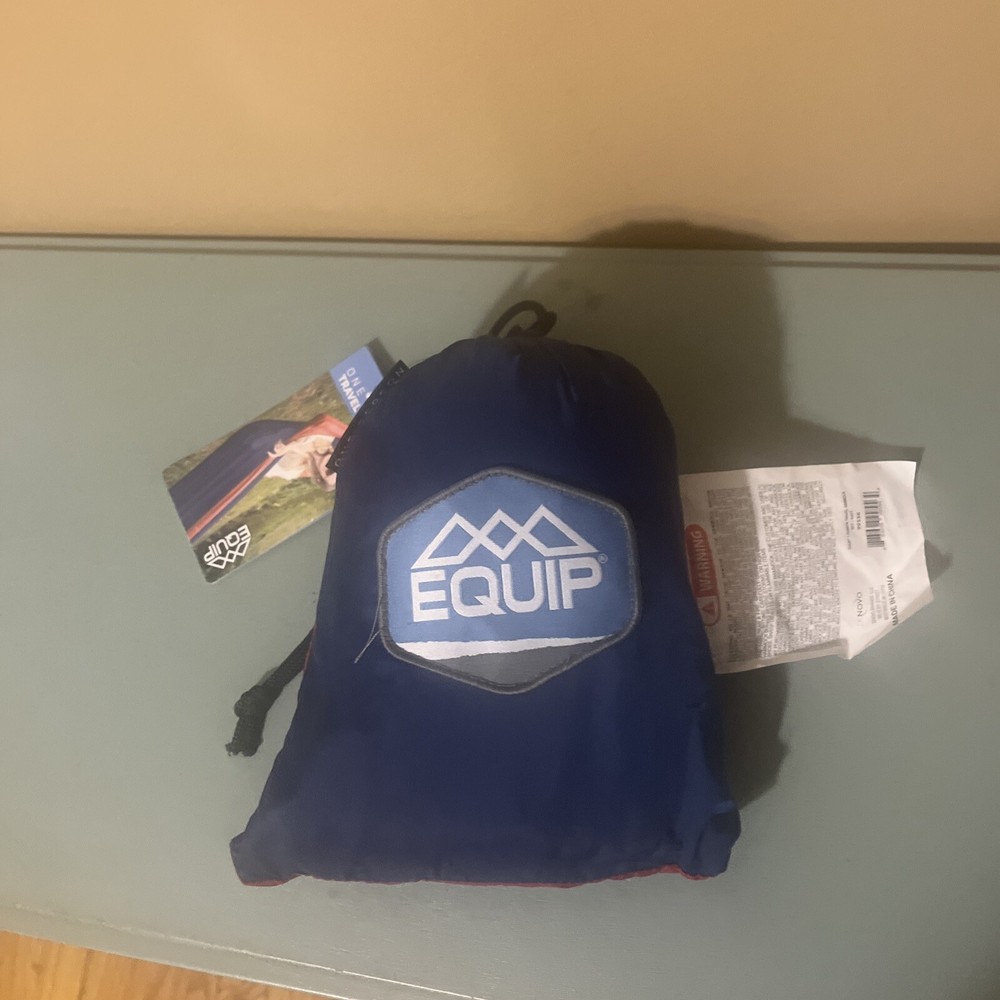 Equip 1 Person Travel Hammock Lightweight Portable Nylon Camping Beach