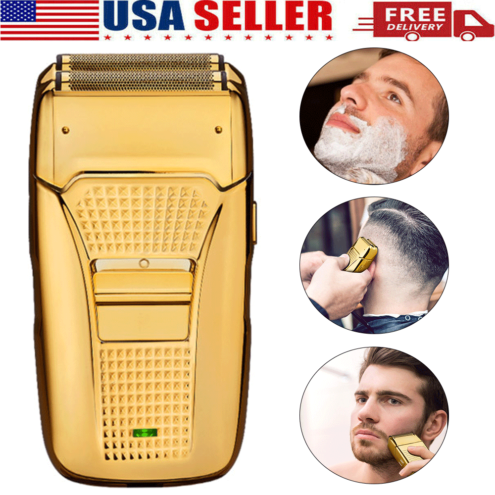 4D T-balde Electric Shaver Razor Beard Trimmer Hair Shaving Machine USB US Stock