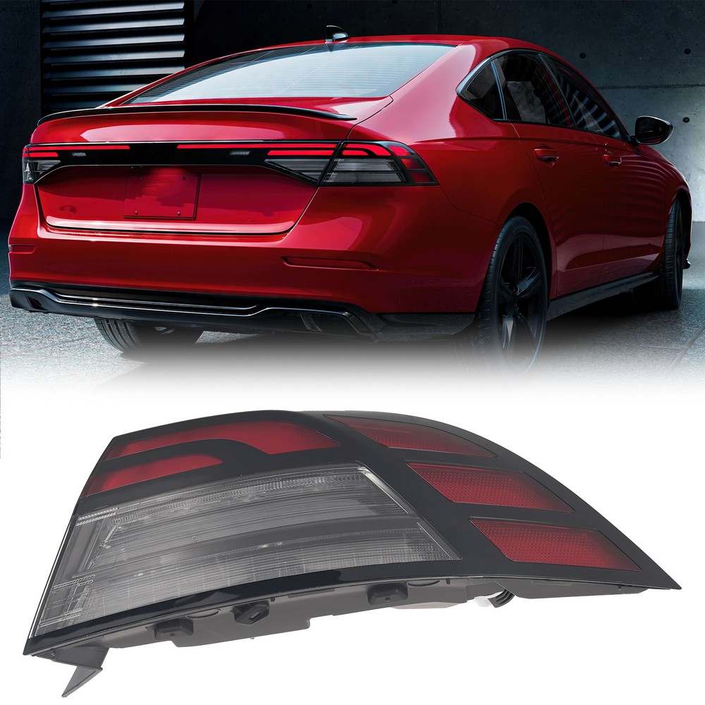 For Honda Accord 2023-2024 Rear Outer Tail Lights Driver Left Driver Side LED